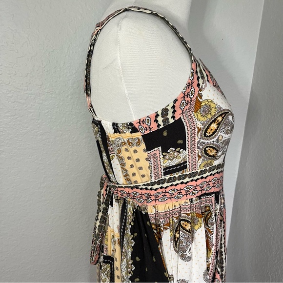 Matilda Jane Perfectly Paisley Patchwork Maxi Dress Size Small - Picture 8 of 16